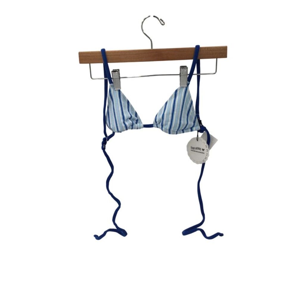 Dejerf Bathing Suit Top Blue L